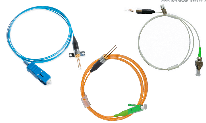 Pigtailed avalanche photodiodes